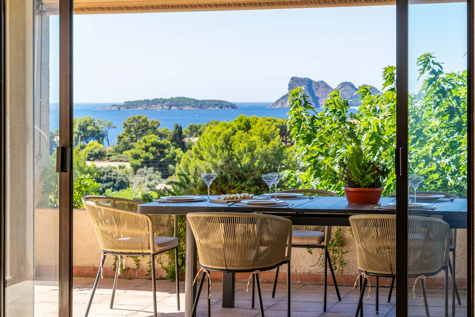 Villa d'exception avec vue mer panoramique