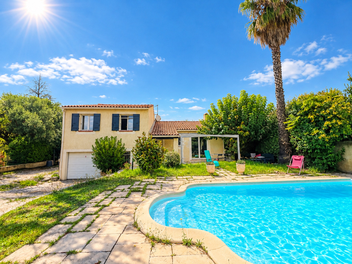 13400 AUBAGNE - Villa familiale type 6 de 111m2 avec piscine jardin